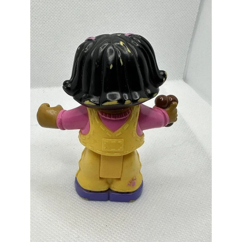 Fisher-Price Little People Bendable‎ Little Girl Holding a Dog Bone Veterinarian